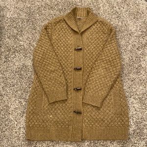 J Jill stadium sweater